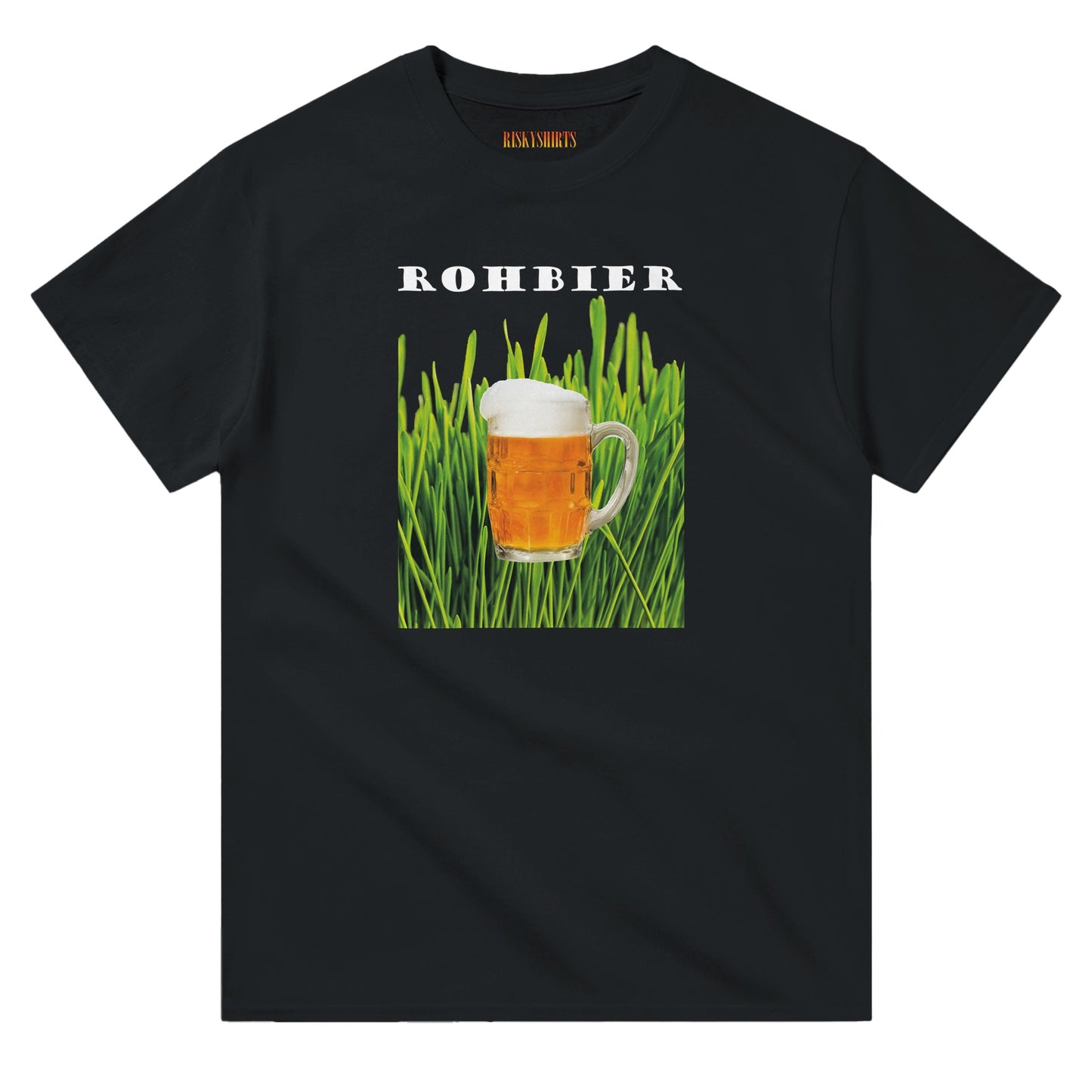 rohbier Memeshirt schwarz